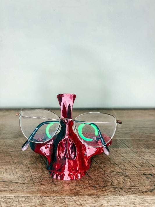 Skull Glasses Holder